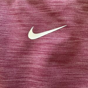 Nike Dri Fit Pink Athletic Top Size Small